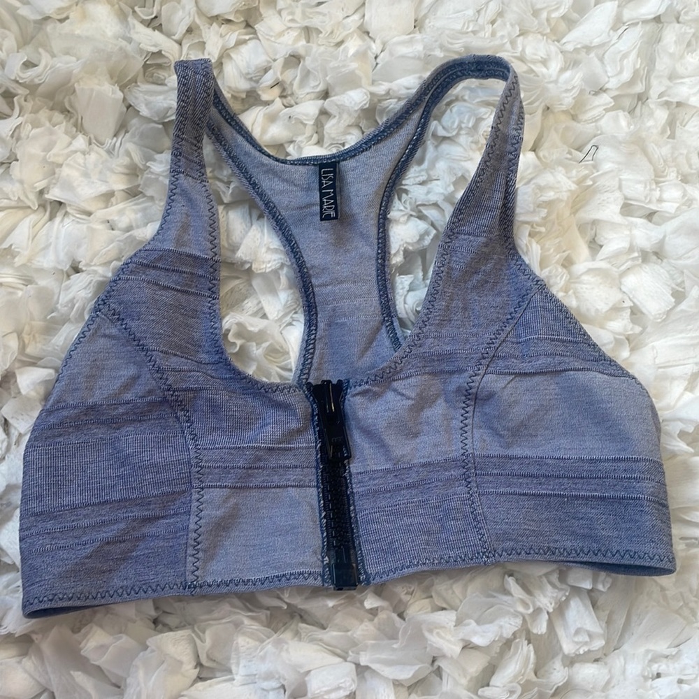 Lisa Marie Fernandez Jean Crop Top